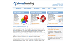 Desktop Screenshot of ecentralmarketing.com